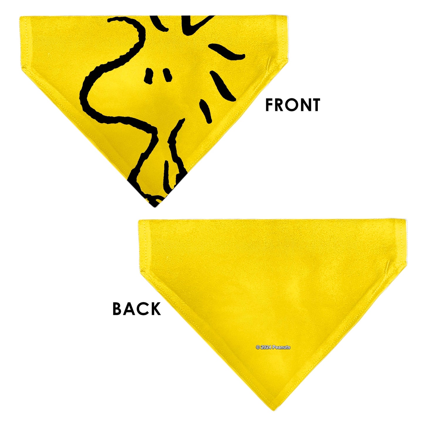 Woodstock Pose Yellow Pet Bandana