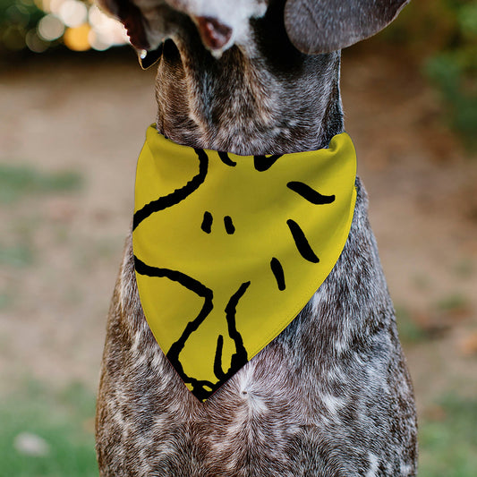 Woodstock Pose Yellow Pet Bandana-3