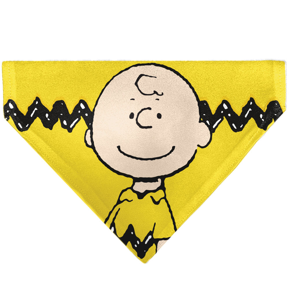 Pet Bandana - Peanuts Charlie Brown Smiling Face
