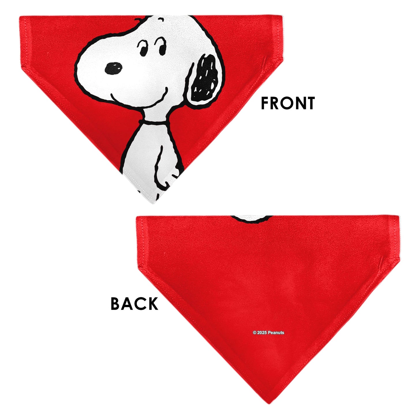Snoopy Red Pet Bandana for Dogs from The Peanuts Store