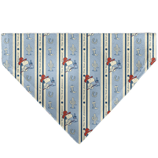 Snoopy YEE HAW AMERICA Pet Bandana for 1-inch Collars | The Peanuts Store-1