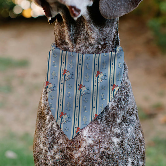 Snoopy YEE HAW AMERICA Pet Bandana for 1-inch Collars | The Peanuts Store-3
