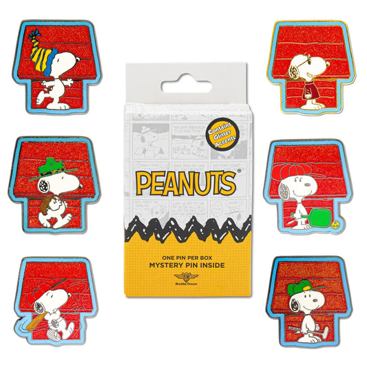 Snoopy Doghouse shaped blind box packaging for mystery enamel pins-3