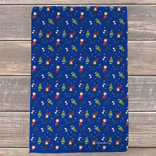 Peanuts A Charlie Brown Christmas Kitchen Towel-1
