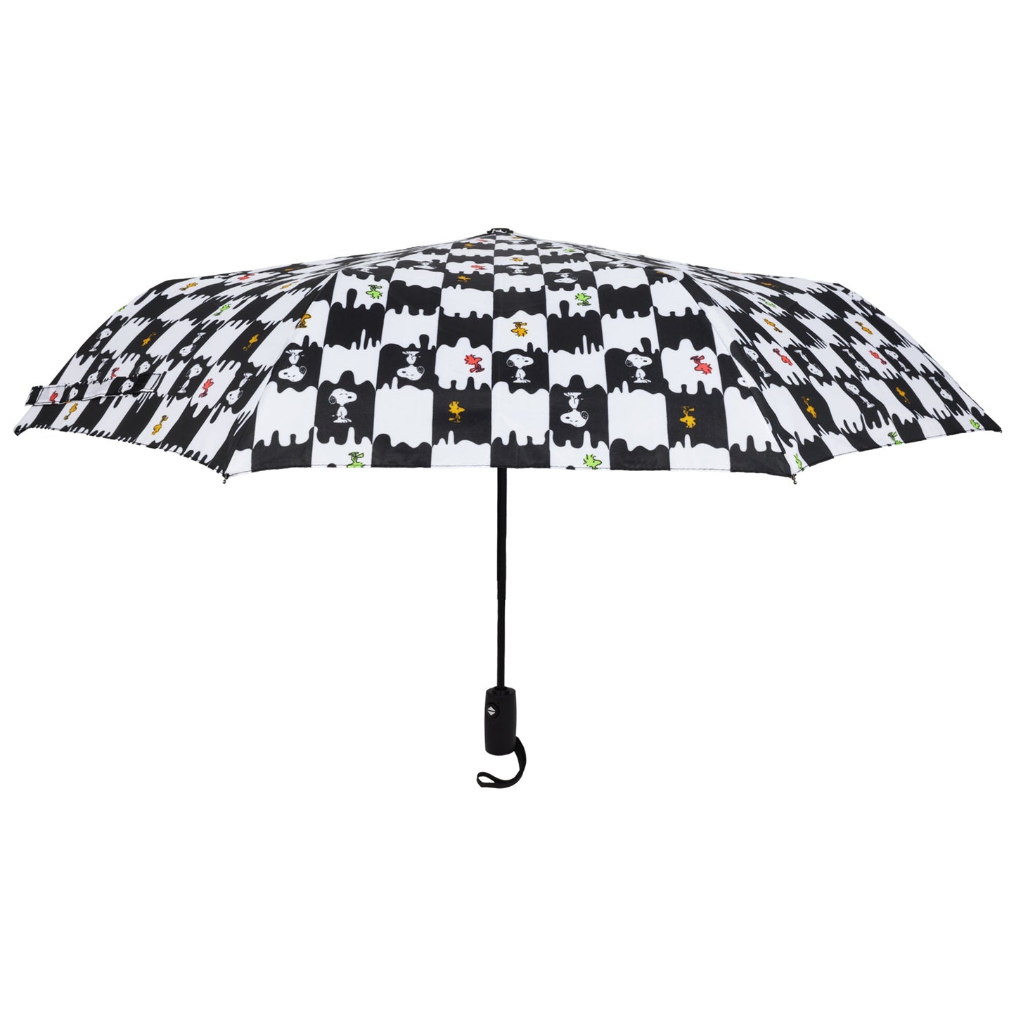 Peanuts Umbrella Snoopy & Woodstock Checkerboard