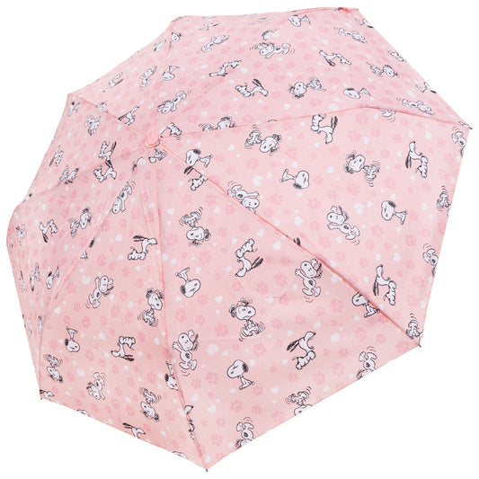 Peanuts Snoopy All-Over Print Automatic Umbrella – Pink-4