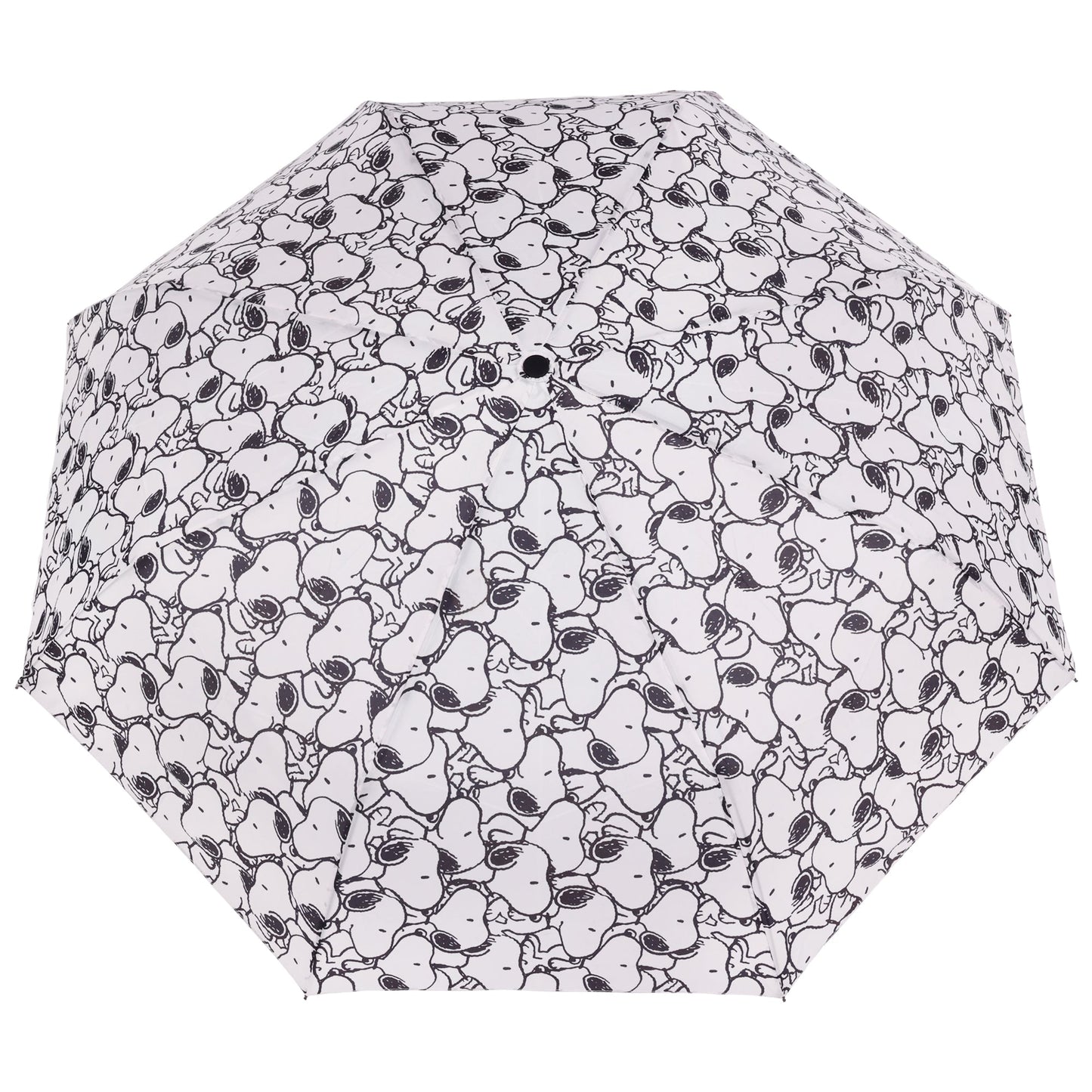 Snoopy standing poses pattern detail on umbrella canopy