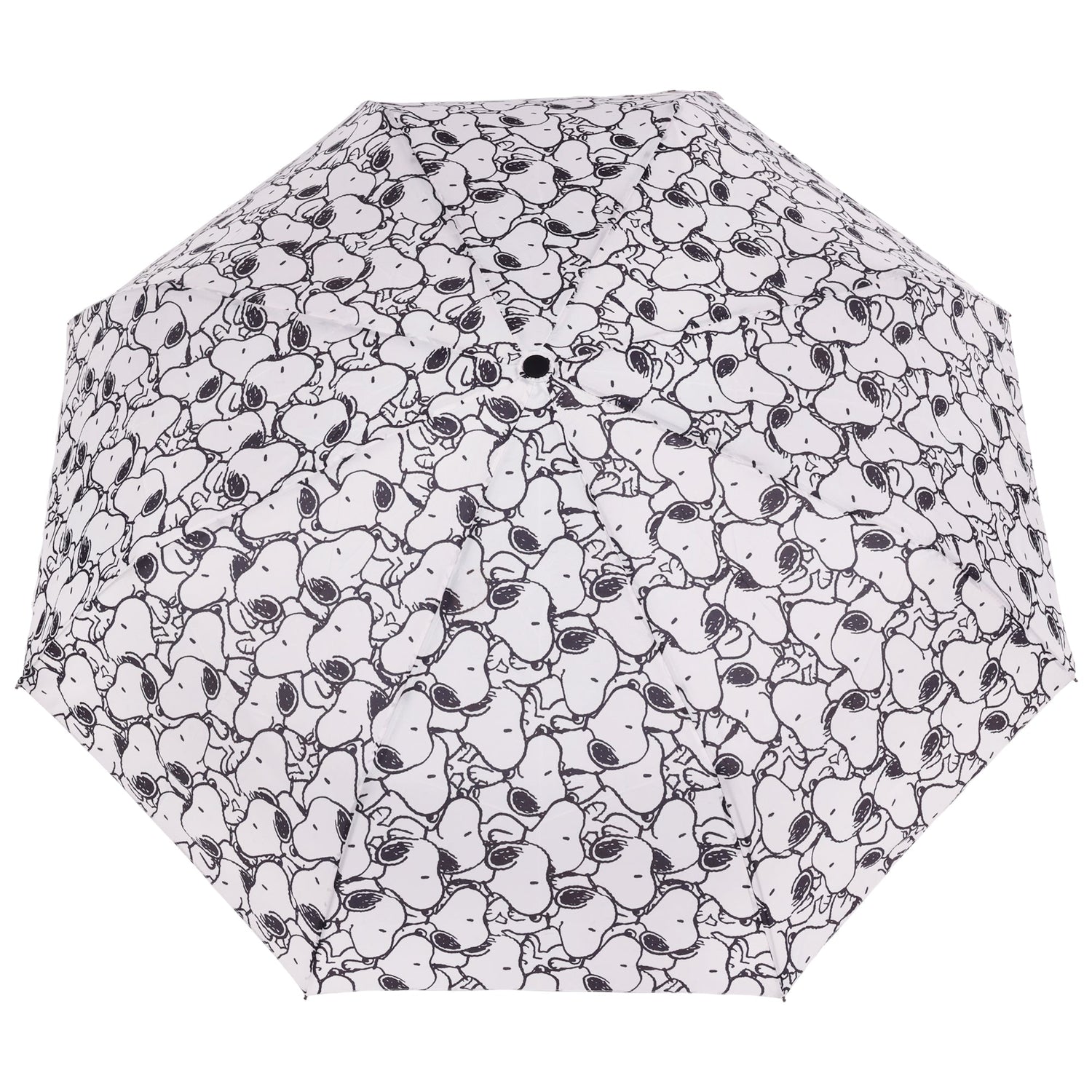 Snoopy standing poses pattern detail on umbrella canopy