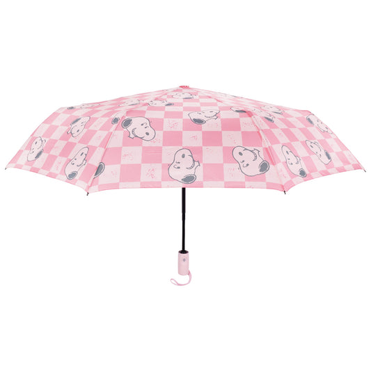 Peanuts Snoopy Pink Checker Umbrella-3