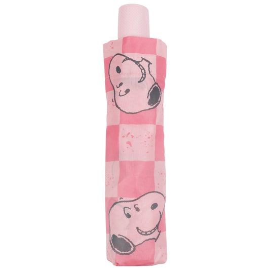 Peanuts Snoopy Pink Checker Umbrella-5