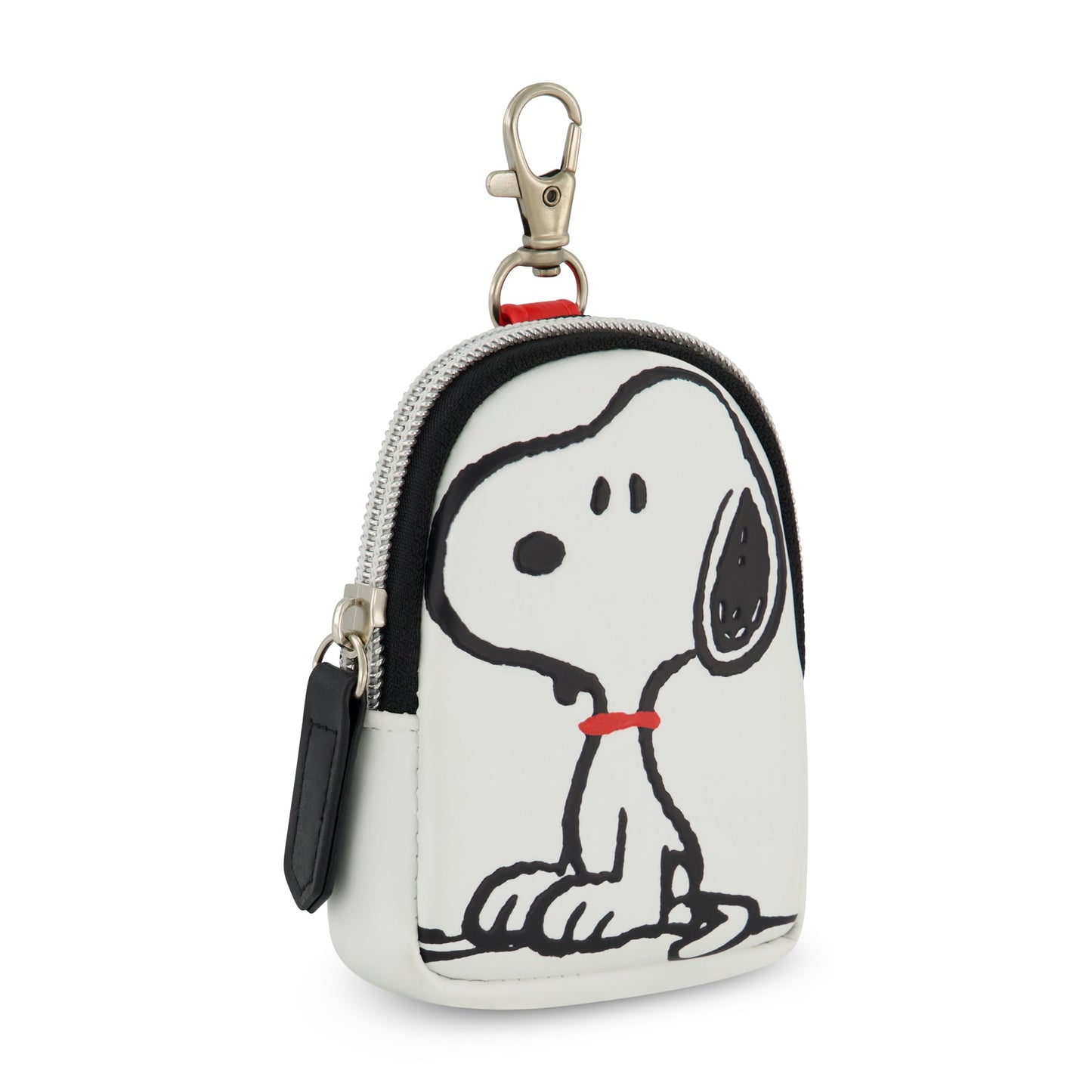 Peanuts Wallet Snoopy Mini Zip Coin Pouch Keychain