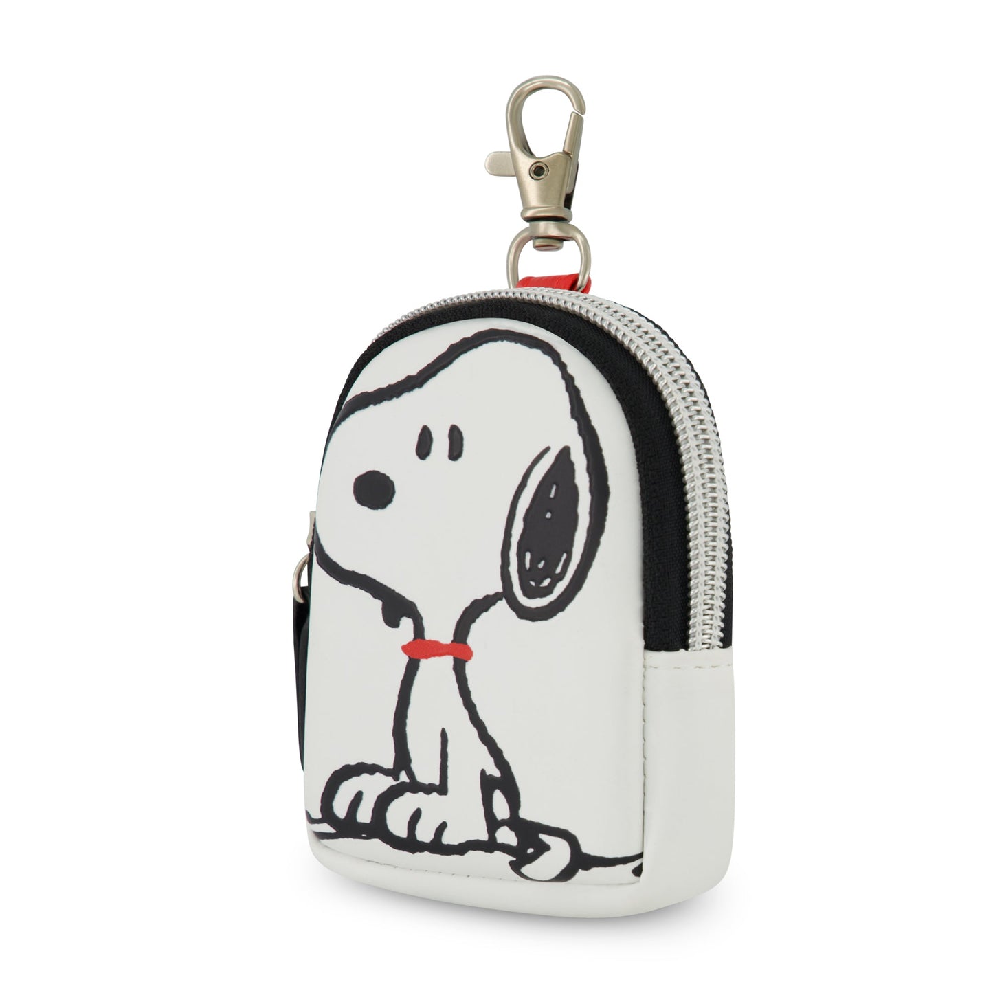 Peanuts Wallet Snoopy Mini Zip Coin Pouch Keychain