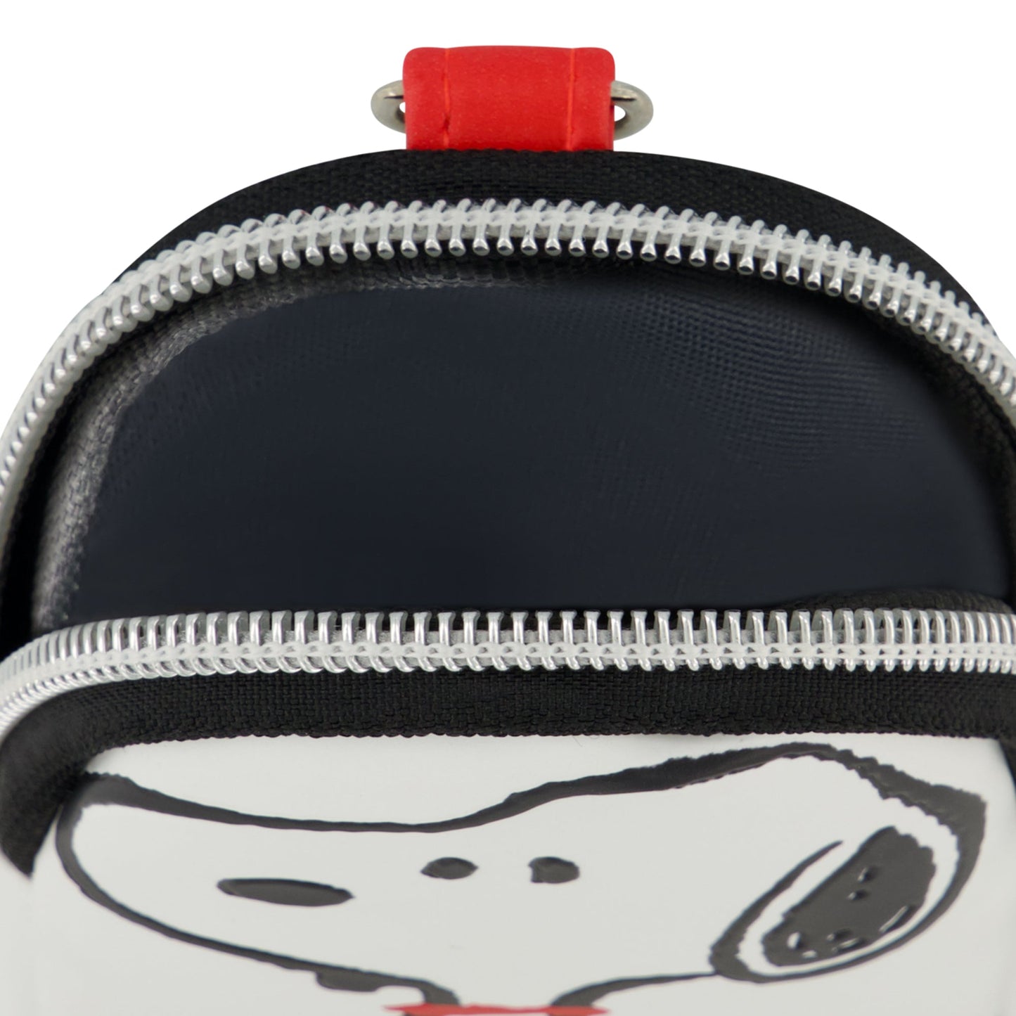 Peanuts Wallet Snoopy Mini Zip Coin Pouch Keychain