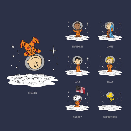 Choose Your Favorite Astronaut Customized Adult T-Shirt-1
