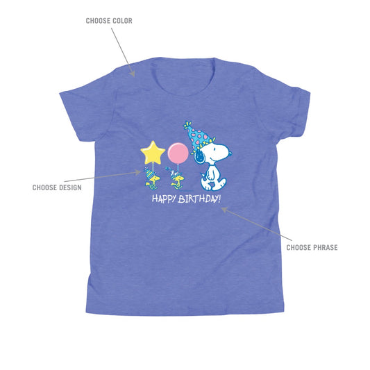 Choose Your Favorite Design Birthday Customized Kids T-Shirt-2