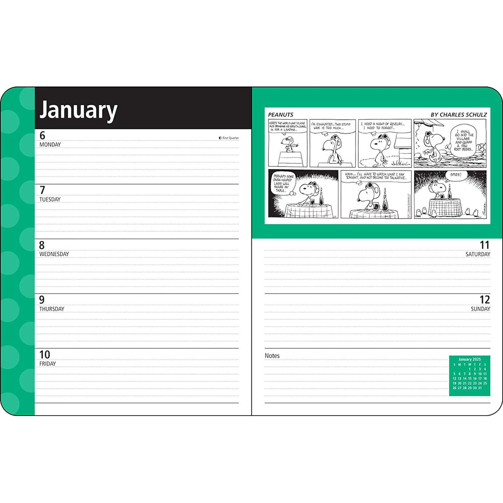 Peanuts 2025 Wall Calendar