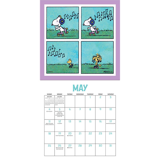 Peanuts 2025 Mini Wall Calendar-5