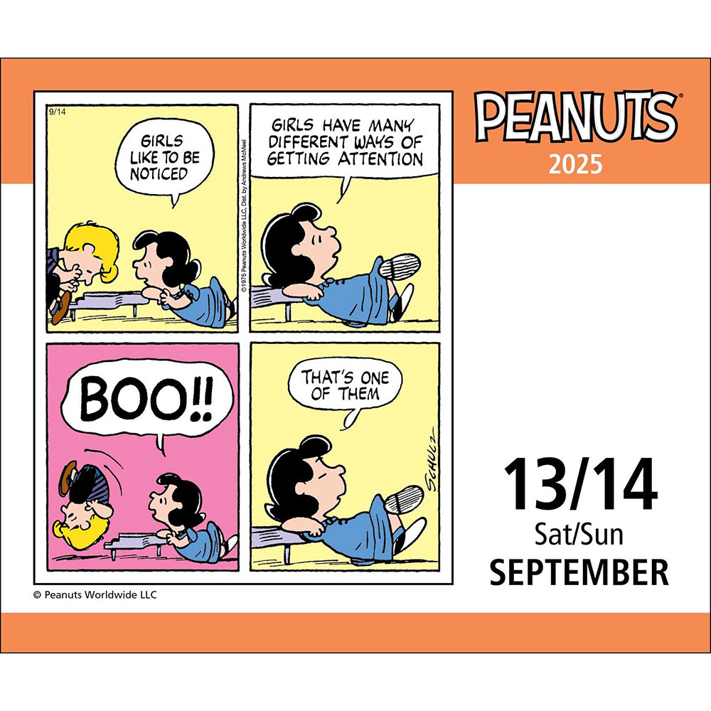 Peanuts 2025 Day-to-Day Calendar