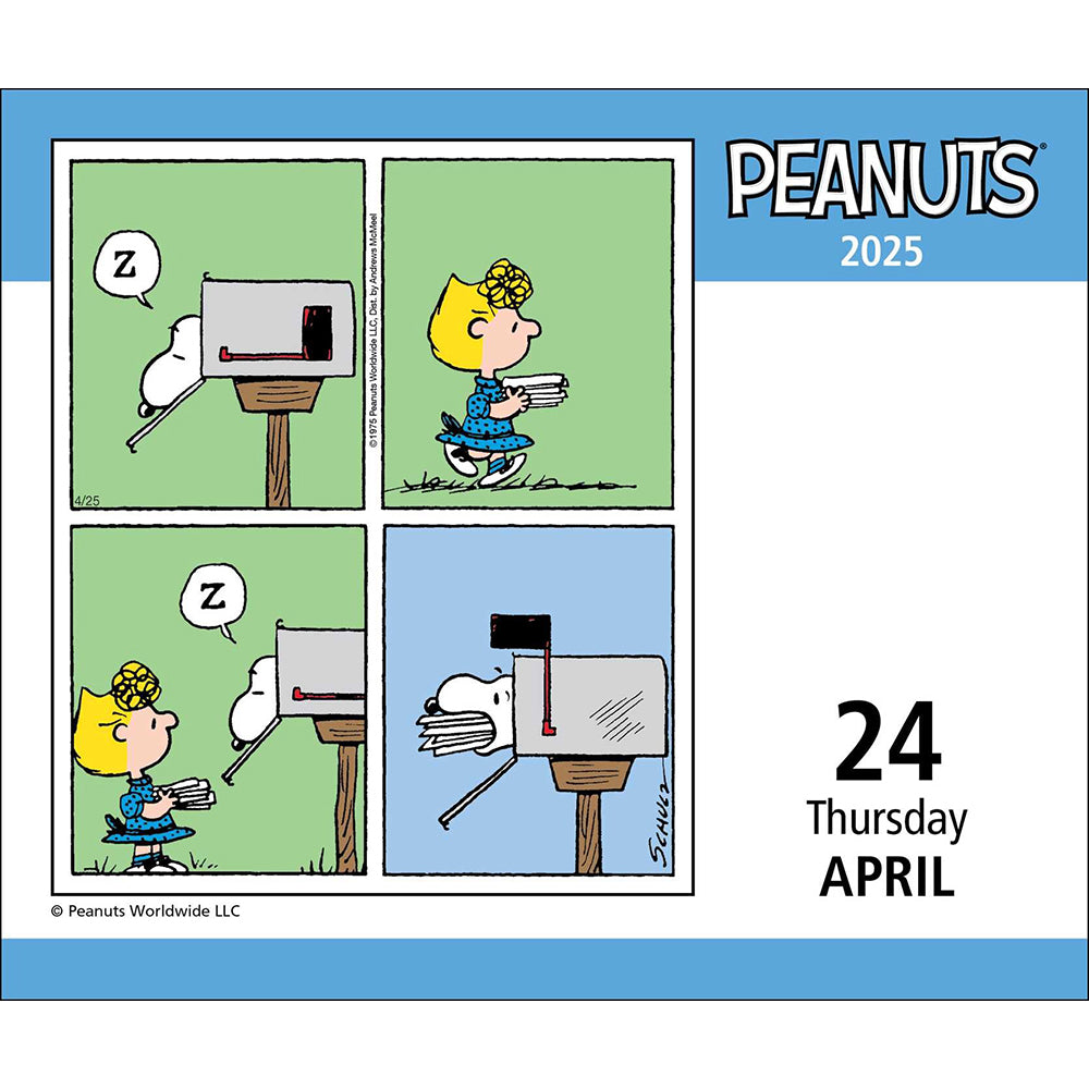 Peanuts 2025 Day-to-Day Calendar