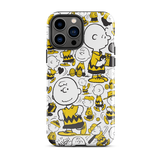Peanuts Charlie Brown Pattern Tough Phone Case - iPhone-21