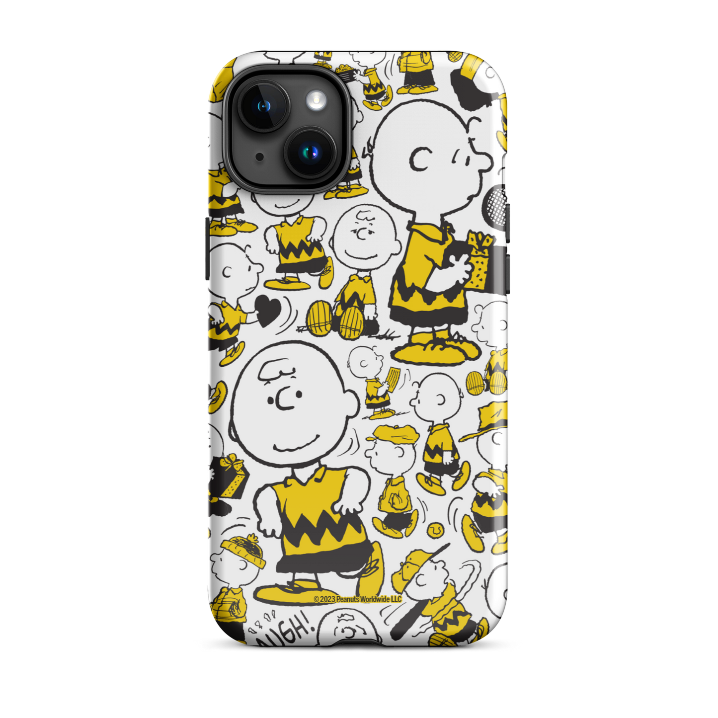 Peanuts Charlie Brown Pattern Tough Phone Case - iPhone