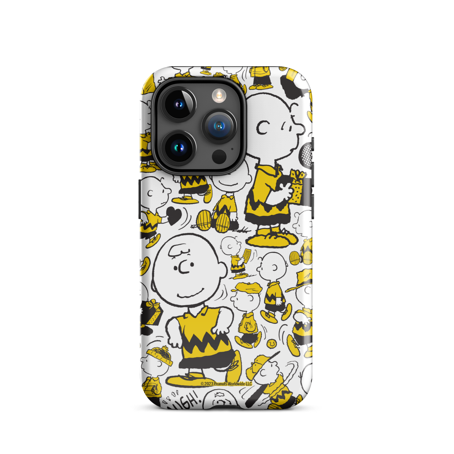 Peanuts Charlie Brown Pattern Tough Phone Case - iPhone