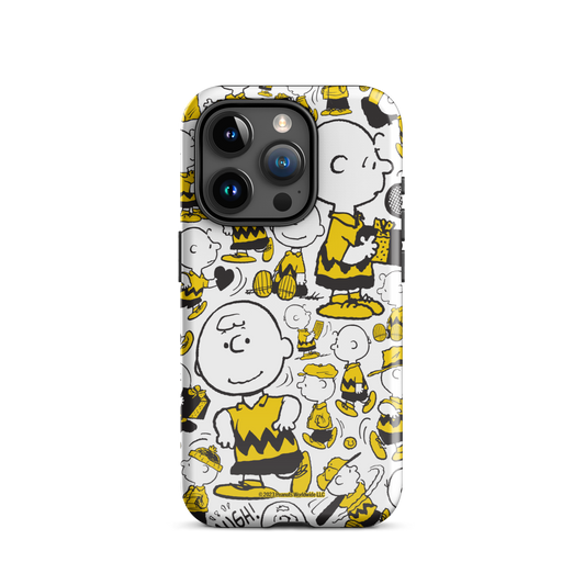 Peanuts Charlie Brown Pattern Tough Phone Case - iPhone-42
