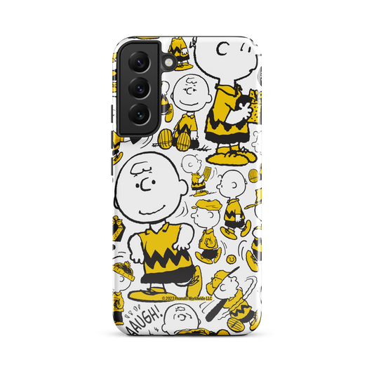 Peanuts Charlie Brown Pattern Tough Phone Case - Samsung-27