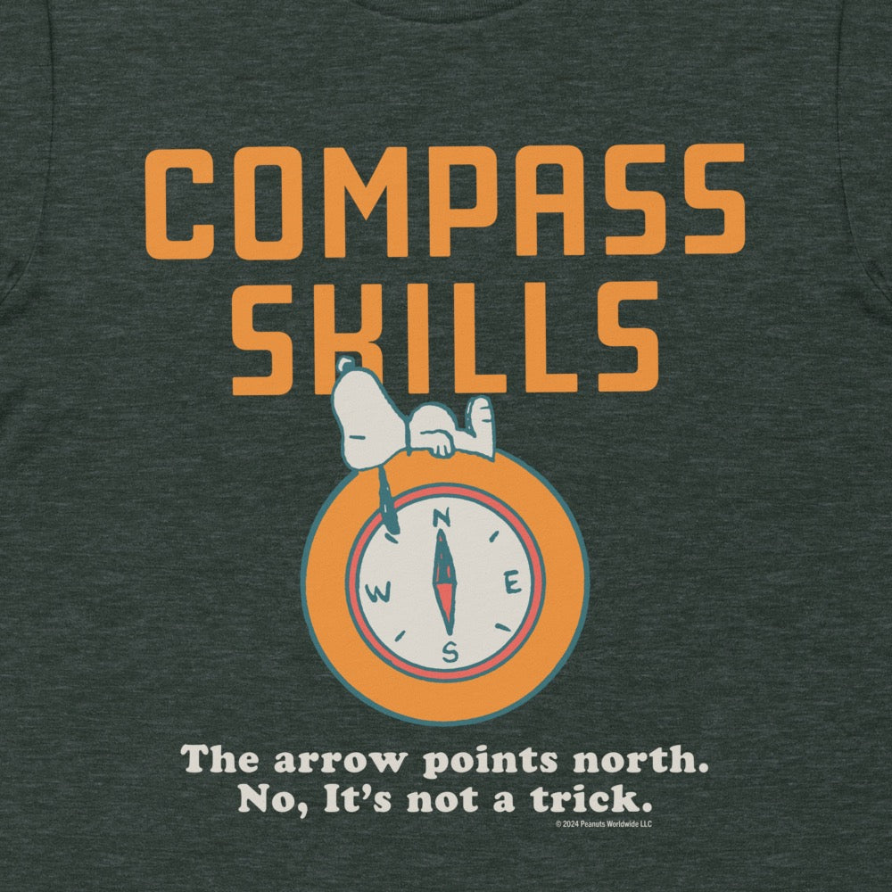 Snoopy Compass Skills T-Shirt