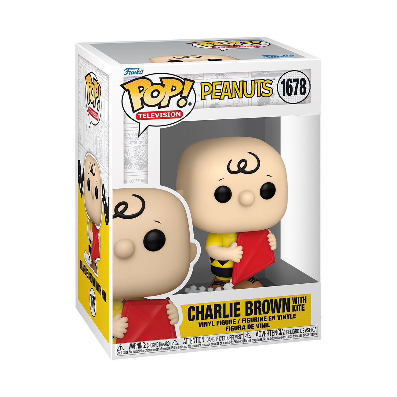 Peanuts Charlie Brown with Kite Funko Pop! Figure