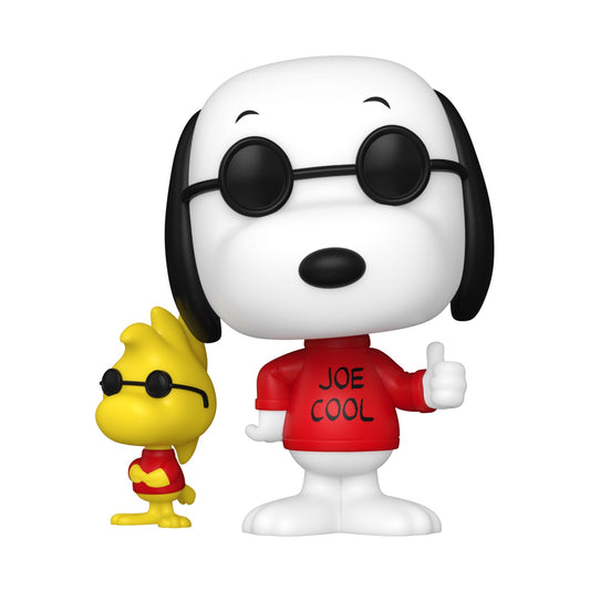 Peanuts Joe Cool with Woodstock Funko Pop! Figure-1