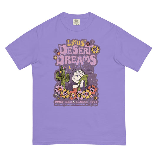 Peanuts Linus' Desert Dreams Comfort Colors T-Shirt-0