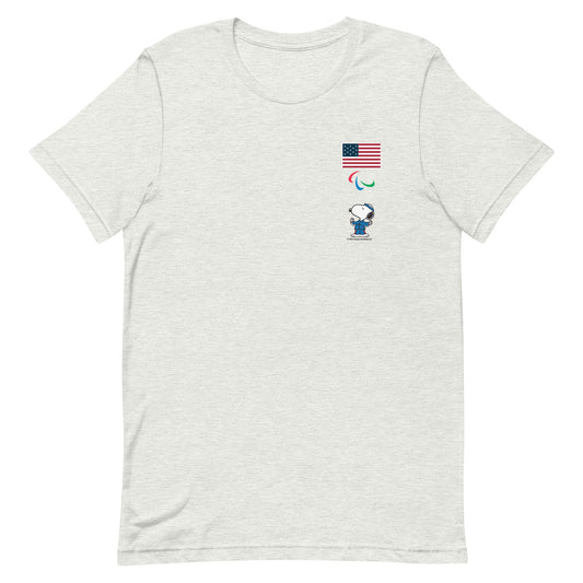 Peanuts Snoopy Team USA Flag T-Shirt-0