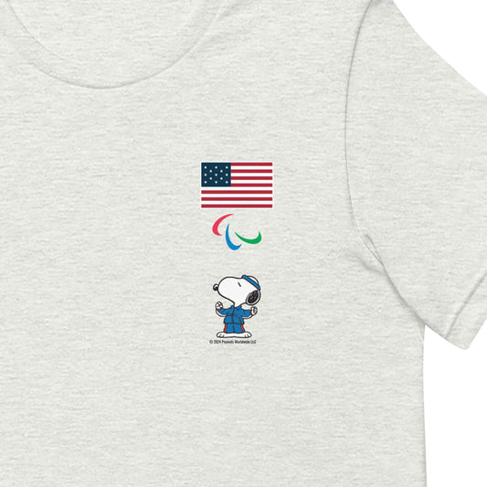 Peanuts Snoopy Team USA Flag T-Shirt-1