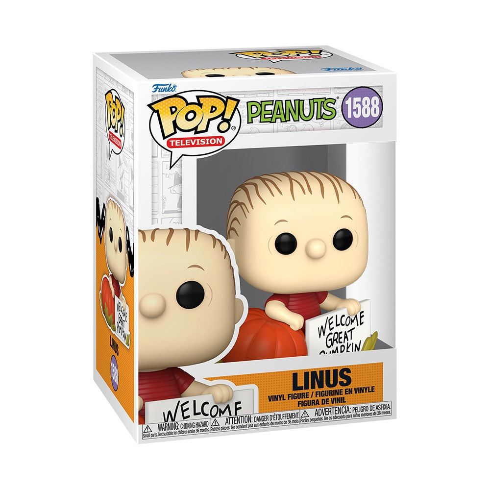 Peanuts Linus Welcome Great Pumpkin Funko Pop! Figure