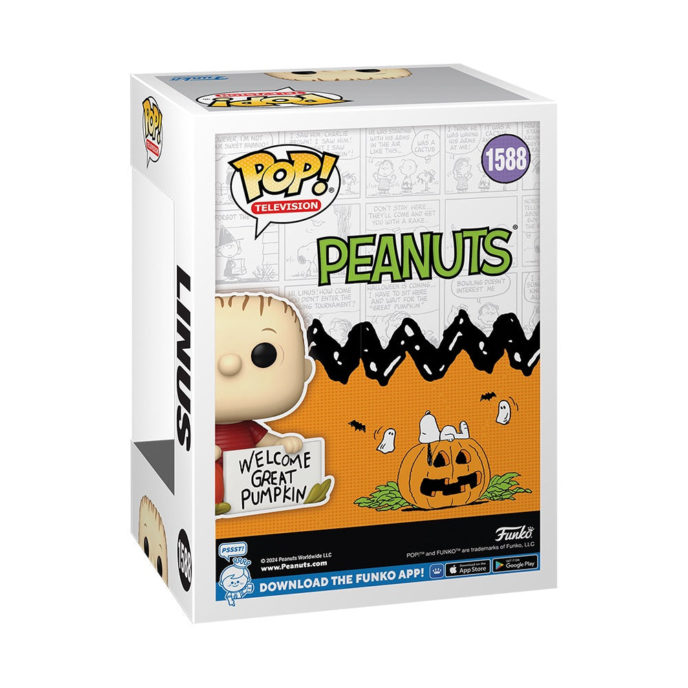 Peanuts Linus Welcome Great Pumpkin Funko Pop! Figure