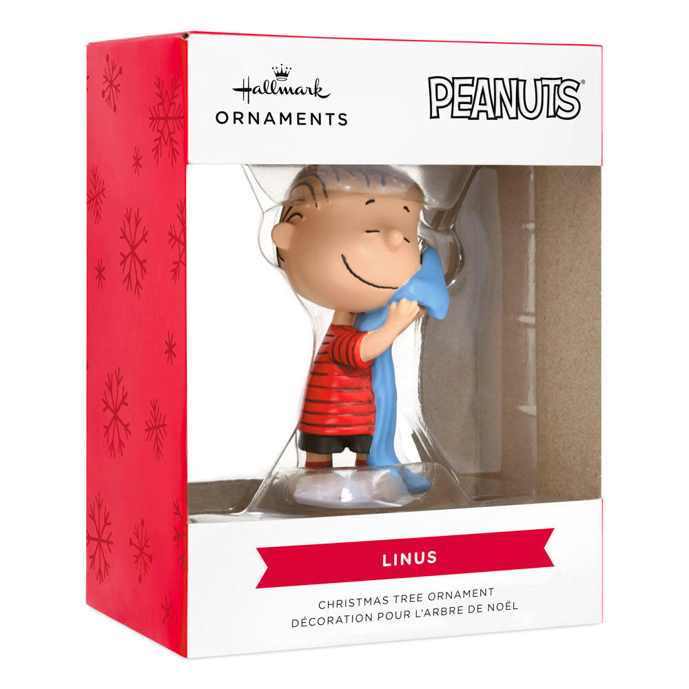 Peanuts Linus Hugging Blanket Ornament