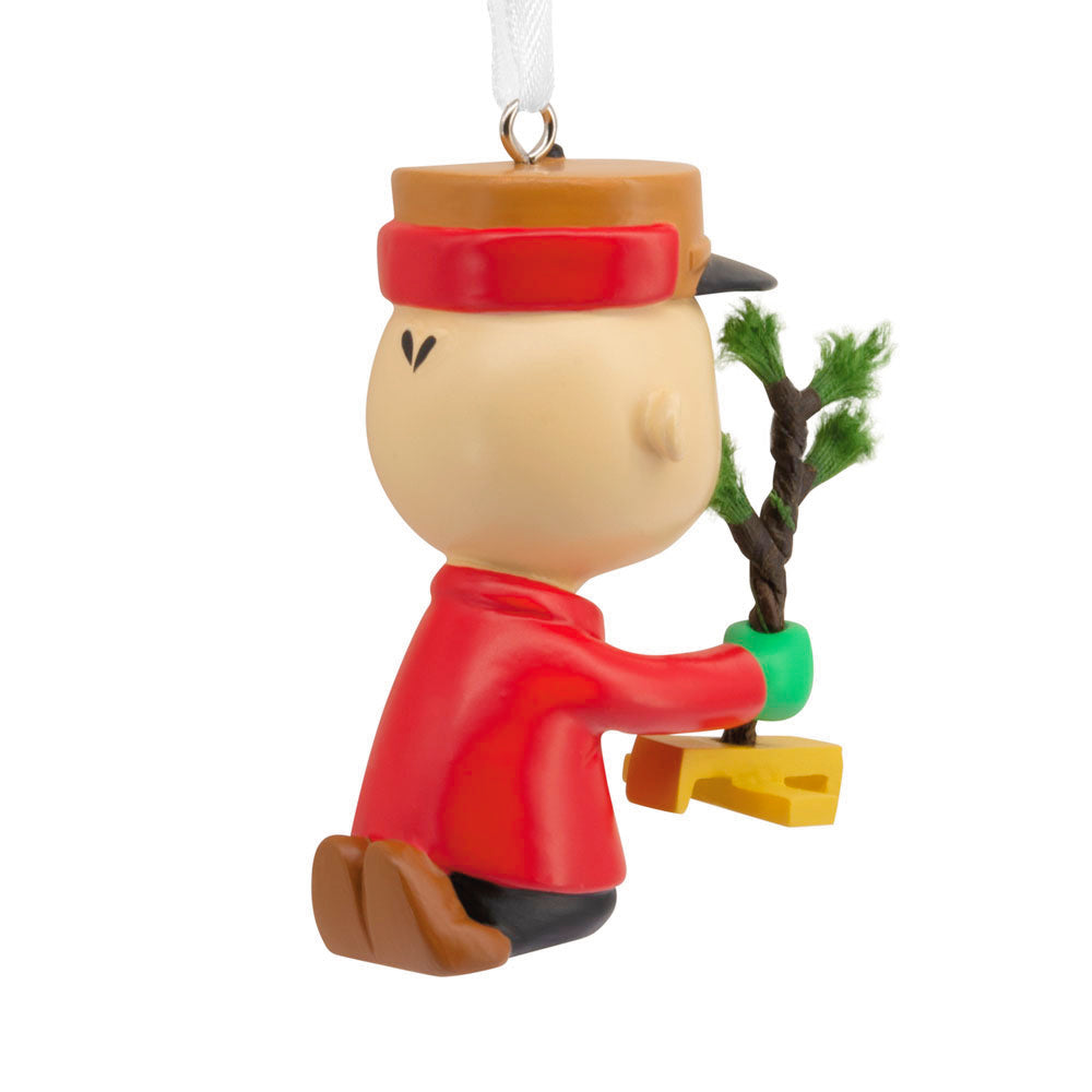 Peanuts Charlie Brown with Tree Ornament