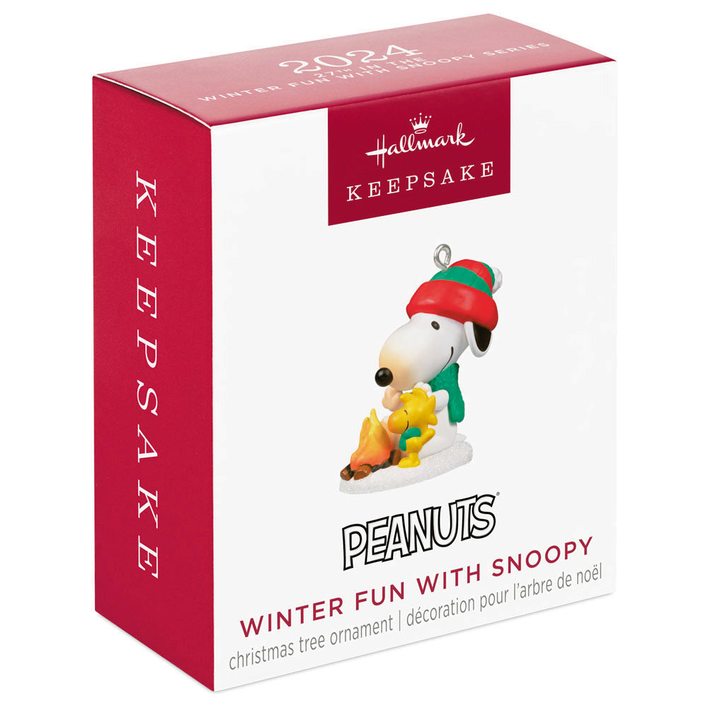 Peanuts Winter Fun with Snoopy Keepsake Ornament