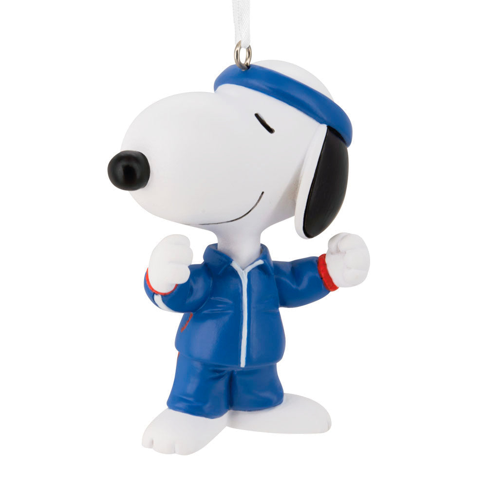 Peanuts Snoopy Olympics Team USA Ornament