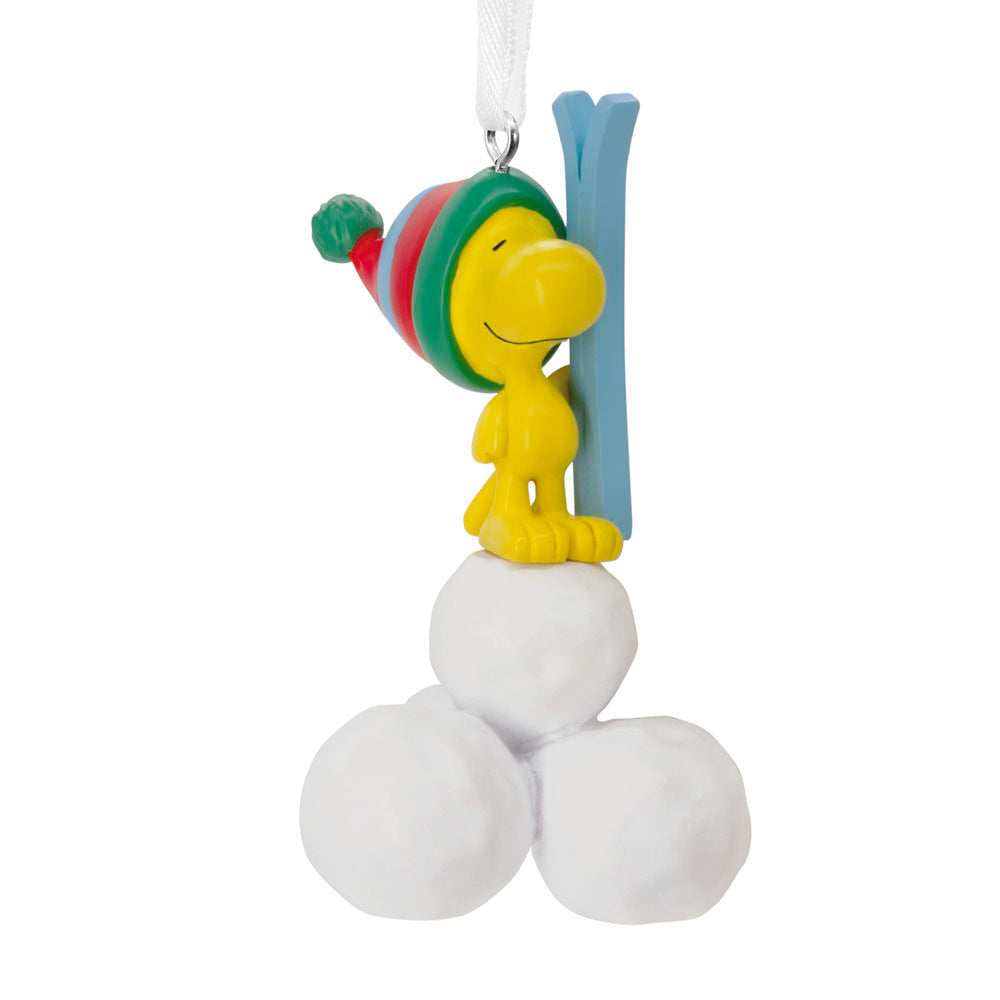 Peanuts Woodstock with Snowballs Ornament