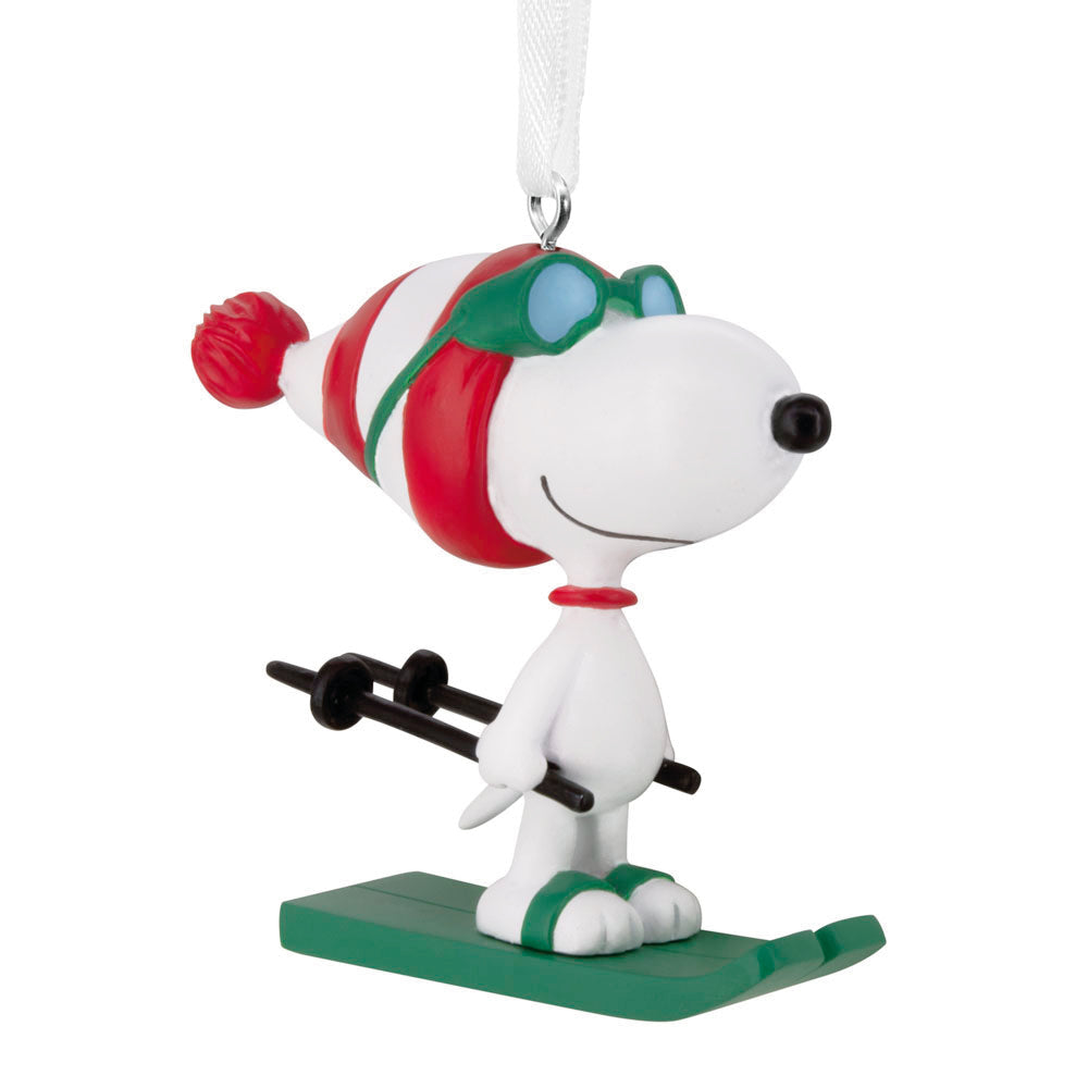 Peanuts Snoopy Skiing Ornament