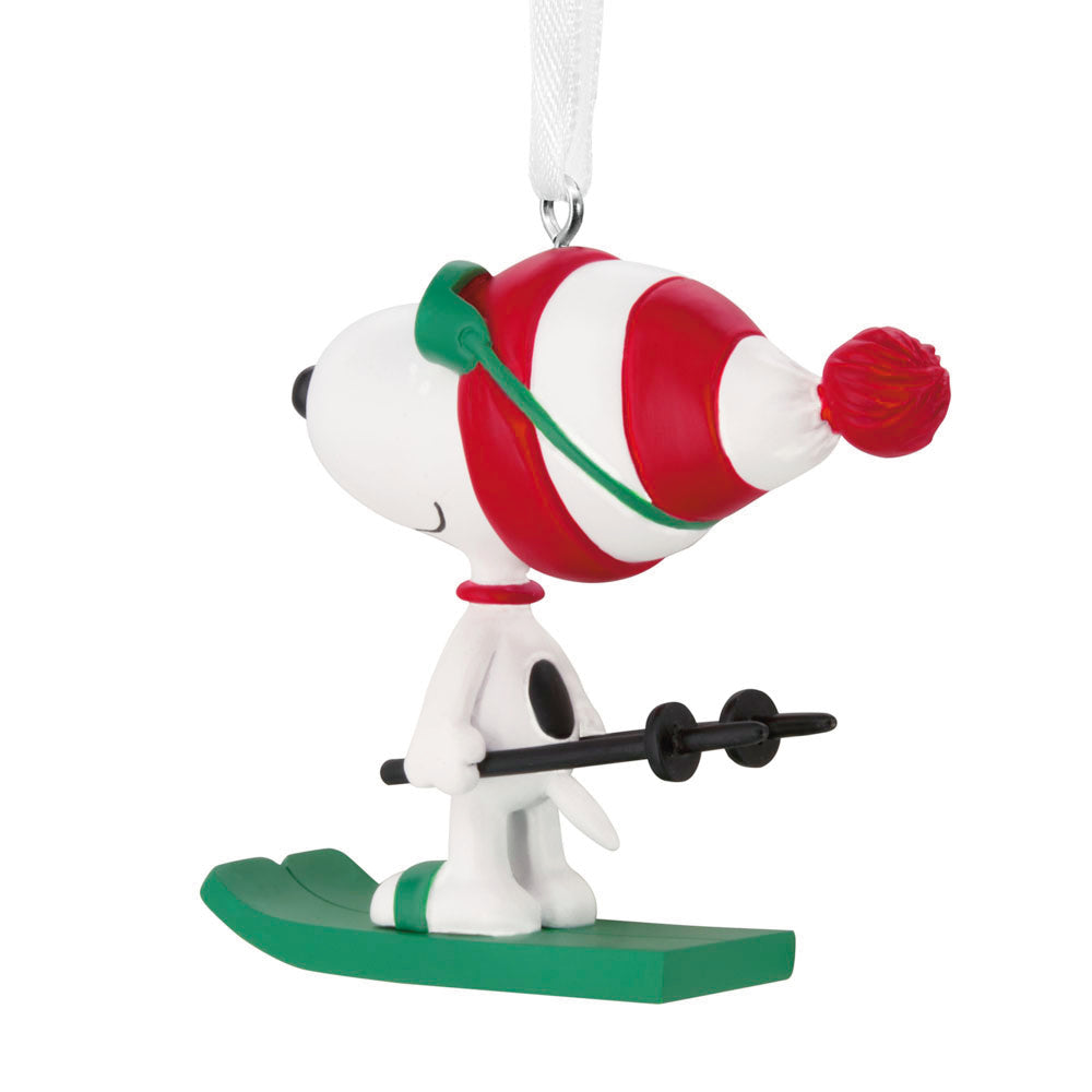 Peanuts Snoopy Skiing Ornament