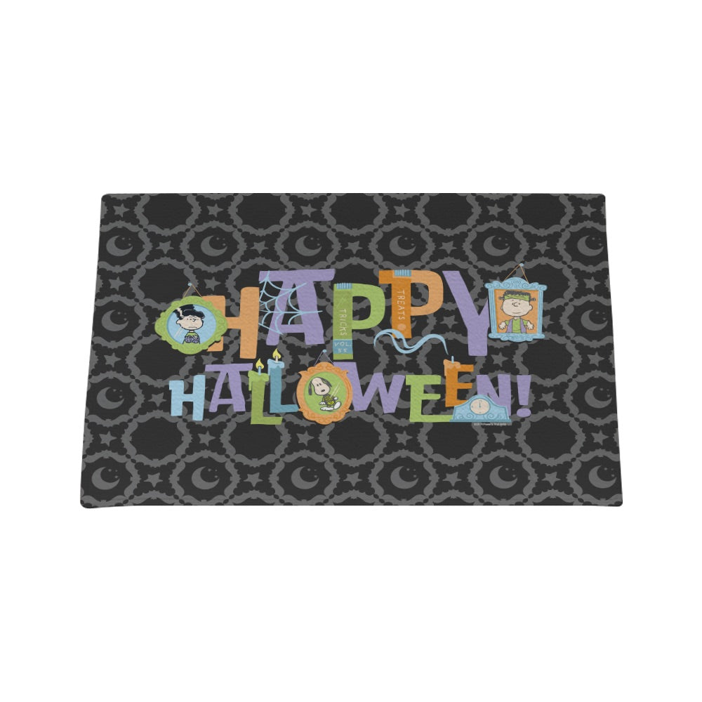 Peanuts Happy Halloween Doormat