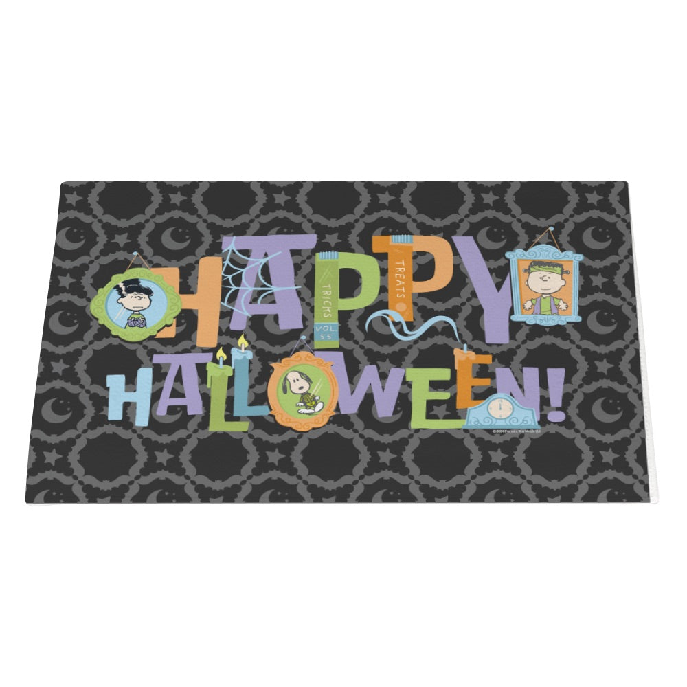 Peanuts Happy Halloween Doormat