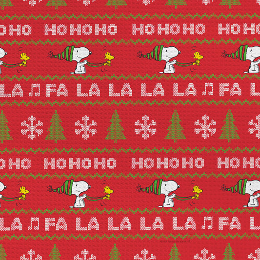 Peanuts HoHoHo Christmas Tea Towel-1