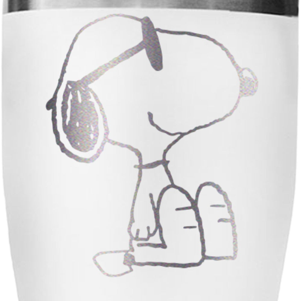 Peanuts Joe Cool Engraved Tumbler