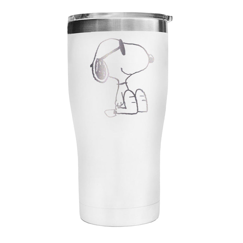 Peanuts Joe Cool Engraved Tumbler