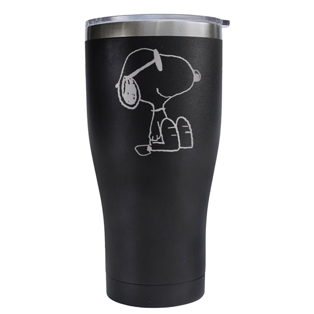 Peanuts Joe Cool Engraved Tumbler