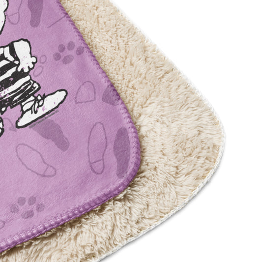 Peanuts Just Keep Dancing Sherpa Blanket-6